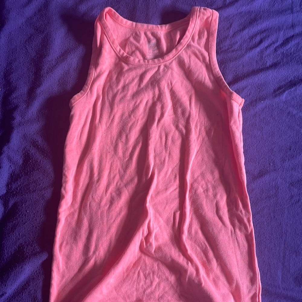 Peachy Orange Tank Top